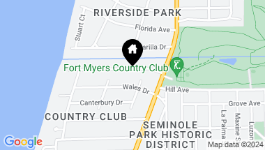 Map of 1344 Shadow LN, FORT MYERS FL, 33901