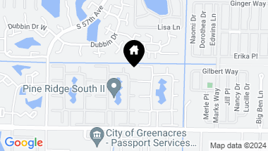 Map of 217 Pine Hov Circle C-1, Green Acres FL, 33463