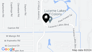 Map of 4820 Lucerne Laks Boulevard 106, Lake Worth Beach FL, 33467
