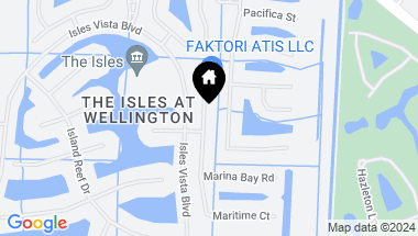 Map of 4390 Mariners Cove Drive, Wellington FL, 33449