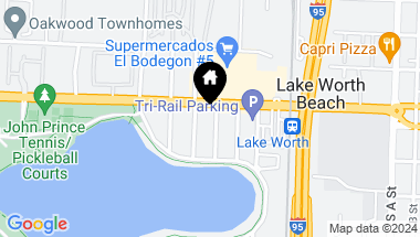 Map of 111 Cleveland Street A5, Lake Worth Beach FL, 33461