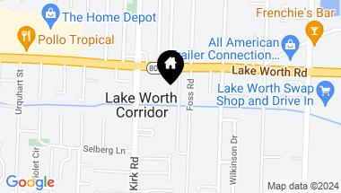 Map of 4063 Herbertz Road, Lake Worth FL, 33461