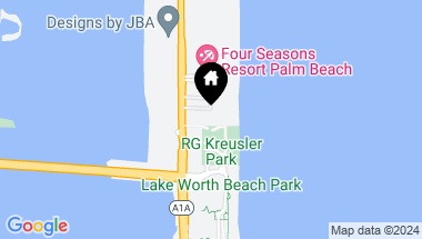 Map of 2850 S Ocean Boulevard 100, Palm Beach FL, 33480