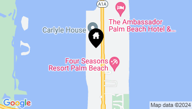 Map of 2778 S Ocean Boulevard 404s, Palm Beach FL, 33480