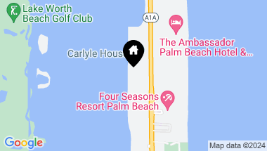 Map of 2778 S Ocean Boulevard 105n, Palm Beach FL, 33480