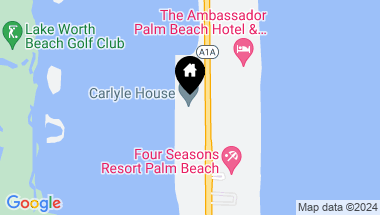 Map of 2773 S Ocean Boulevard F, Palm Beach FL, 33480