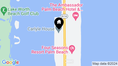 Map of 2773 S Ocean Boulevard 4120, Palm Beach FL, 33480