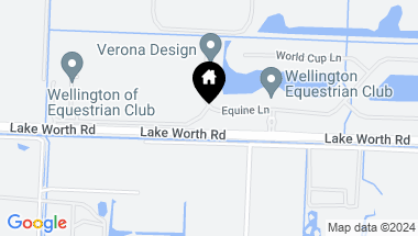 Map of 12524 Equine Lane, Wellington FL, 33414