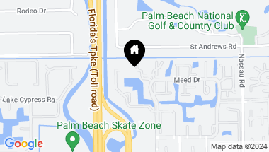 Map of 7844 Willow Spring Drive 1714, Lake Worth Beach FL, 33467