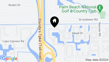 Map of 7854 Willow Spring Drive 1622, Lake Worth Beach FL, 33467