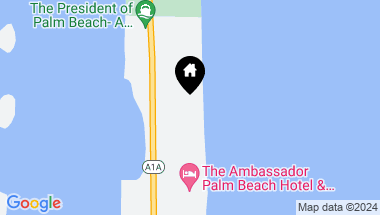 Map of 2600 S Ocean Boulevard S 401n, Palm Beach FL, 33480