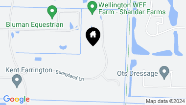 Map of 15231 Sunnyland Lane, Wellington FL, 33414