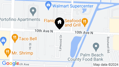 Map of 2701 10th Avenue N, Lake Worth Beach FL, 33461