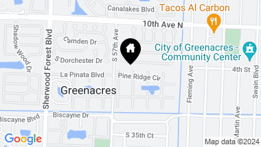 Map of 329 Pine Ridge Circle C-1, Green Acres FL, 33463
