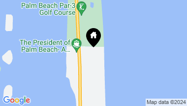 Map of 2500 S Ocean Blvd # 3 Unit: 2 D 3, Palm Beach FL, 33480