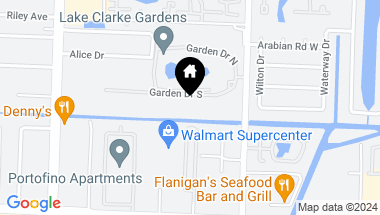 Map of 2640 S Garden Drive 312, Lake Worth Beach FL, 33461