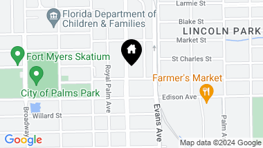 Map of 2203-2275 Fowler ST, FORT MYERS FL, 33901