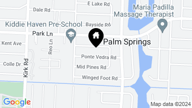 Map of 332 Ponte Vedra Road, Palm Springs FL, 33461