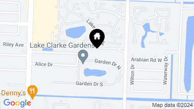 Map of 2647 Garden Drive N 306, Lake Worth Beach FL, 33461