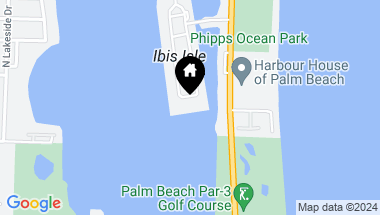 Map of 2315 Ibis Isle Road, Palm Beach FL, 33480