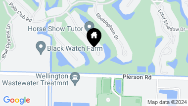 Map of 2951 Twin Oaks Way, Wellington FL, 33414