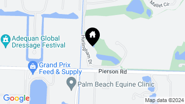 Map of 2842 Hurlingham Drive, Wellington FL, 33414