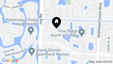 Map of 511 Shady Pine Way C2, Greenacres FL, 33415