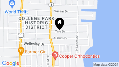 Map of 161 Yale Drive, Lake Worth Beach FL, 33460