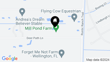 Map of 16265 Deer Path Lane, Wellington FL, 33414