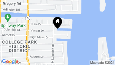 Map of 30 Harbor Drive, Lake Worth Beach FL, 33460
