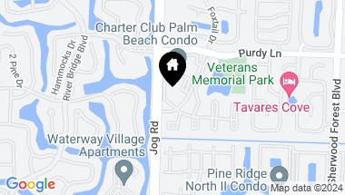 Map of 206 Foxtail Drive A2, Green Acres FL, 33415