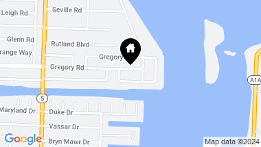 Map of 114 Gregory Road, West Palm Beach FL, 33405