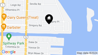 Map of 151 Arlington Road, West Palm Beach FL, 33405