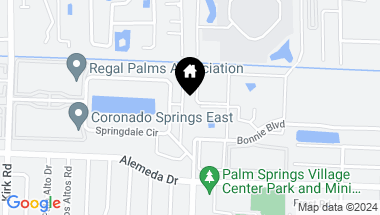 Map of 474 Springdale Circle, Palm Springs FL, 33461