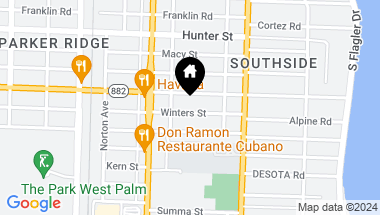 Map of 359 Winters Street, West Palm Beach FL, 33405