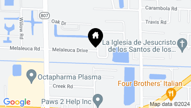 Map of 2644 Starwood Circle, West Palm Beach FL, 33406
