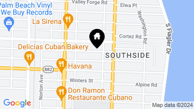 Map of 330 Macy Street, West Palm Beach FL, 33405