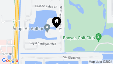Map of 9407 Coventry Lake Court, Wellington FL, 33411