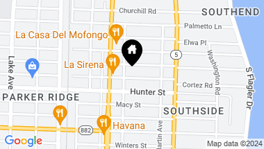 Map of 369 Franklin Road, West Palm Beach FL, 33405
