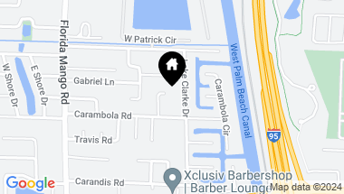 Map of 1111 Cherlynn Terrace, West Palm Beach FL, 33406