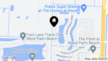 Map of 244 Kensington Way, Royal Palm Beach FL, 33414