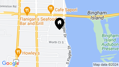 Map of 125 Worth Court N, West Palm Beach FL, 33405