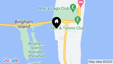Map of 500 Regents Park Road, Palm Beach FL, 33480