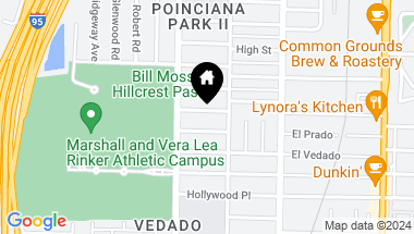 Map of 818 Avendia Hermosa, West Palm Beach FL, 33405