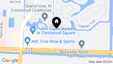 Map of 12071 Cypress Key Way, Royal Palm Beach FL, 33411