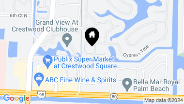 Map of 151 Silver Bell Crescent, Royal Palm Beach FL, 33411