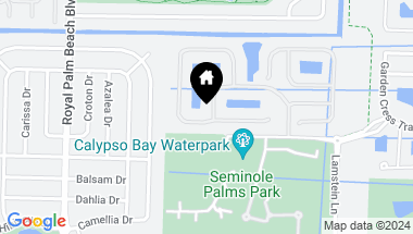 Map of 201 Seminole Lakes Drive, Royal Palm Beach FL, 33411