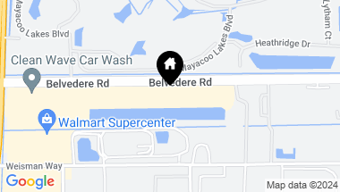 Map of 9150 Belvedere Road 101-102, Royal Palm Beach FL, 33411