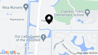 Map of 114 Sycamore Drive 114, Royal Palm Beach FL, 33411