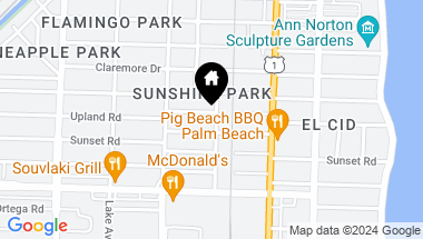 Map of 510 Upland Road, West Palm Beach FL, 33401